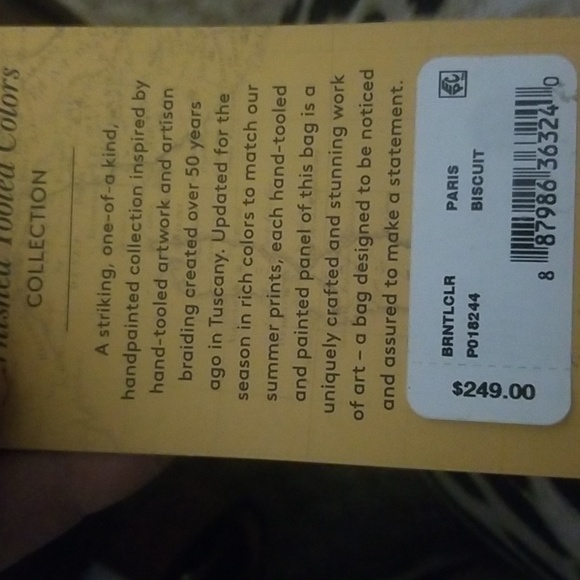 Patricia Nash Crossbody/ Handbag NWT - Picture 13 of 14